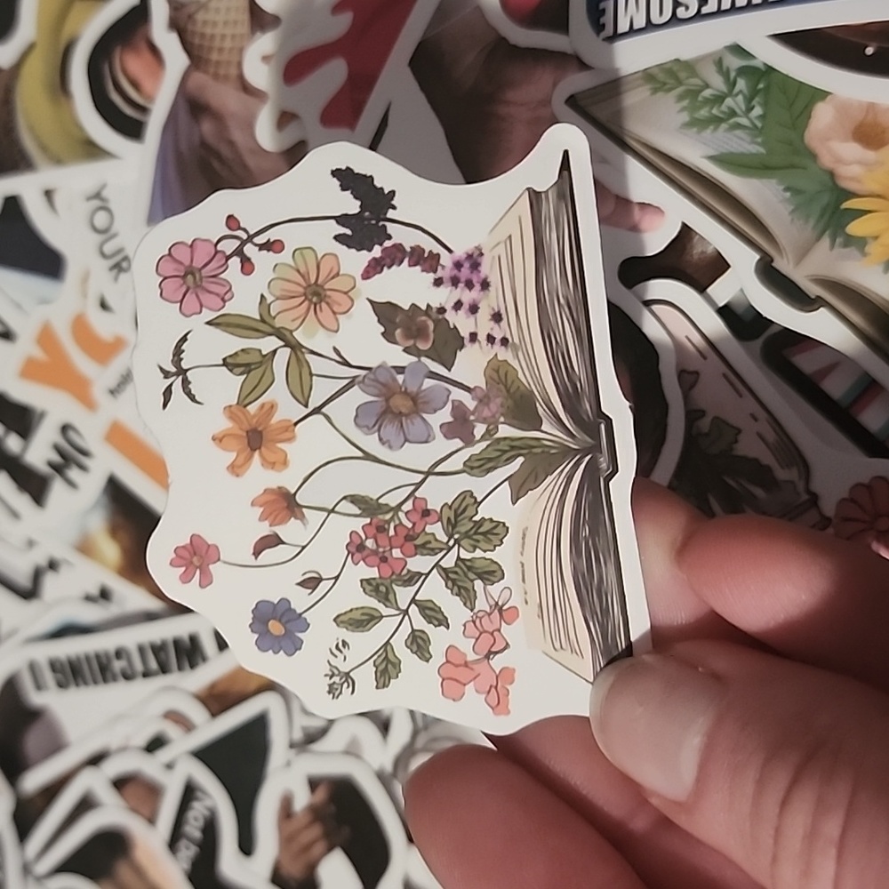 10/$10 Book Vinyl Sticker